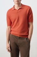 MANGO Slim Fit Cotton Polo