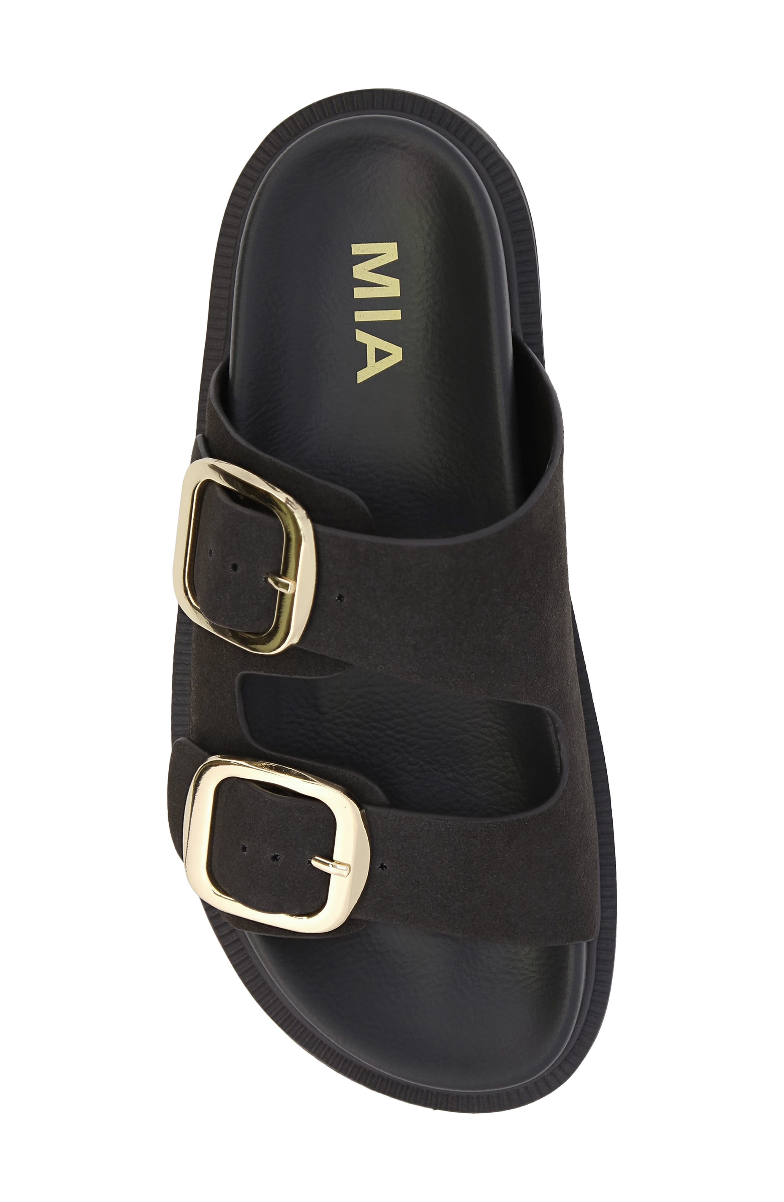 Alttar Slide Sandal, Alternate, color, CHARCOAL