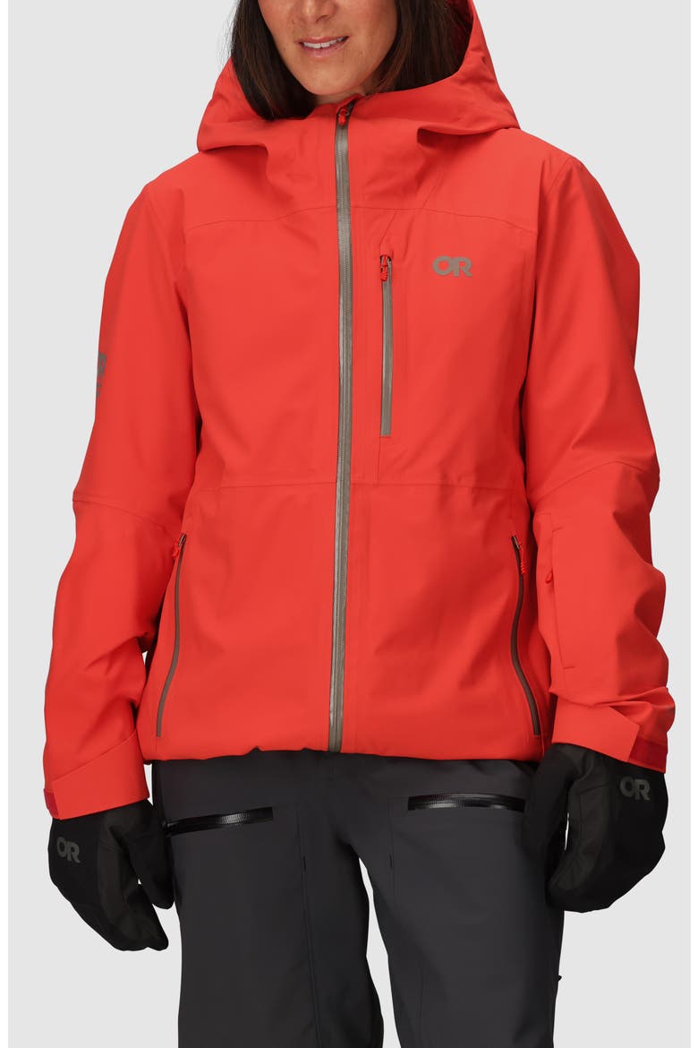 CloudChaser 3L Waterproof Snow Jacket, Main, color, LINGONBERRY