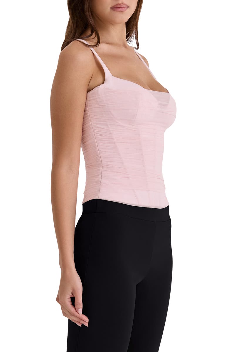 HOUSE OF CB Lini Mesh Corset Top, Alternate, color,