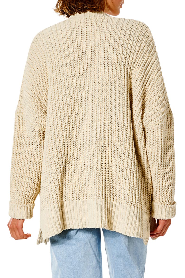 Safari Sun Open Front Cardigan, Alternate, color, SAND