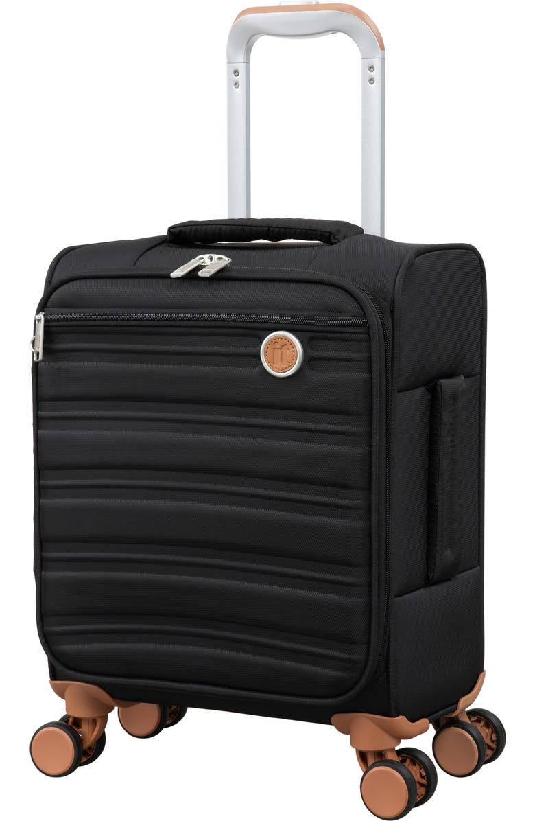 IT LUGGAGE Fusional 15-Inch Carry-On Suitcase, Main, color, Black