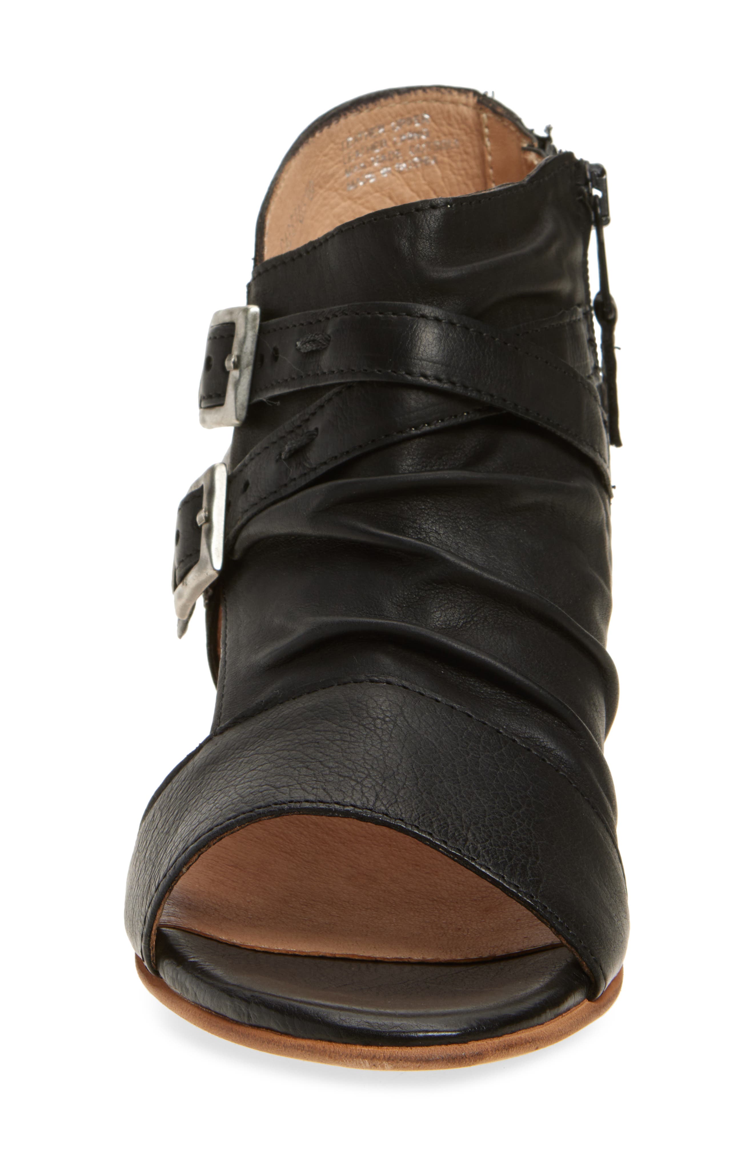 Miz Mooz Cassius Ruched Sandal, Alternate, color, 