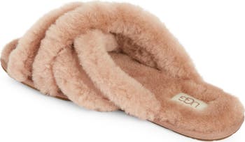 Scuffita Genuine Shearling Slide Slipper
