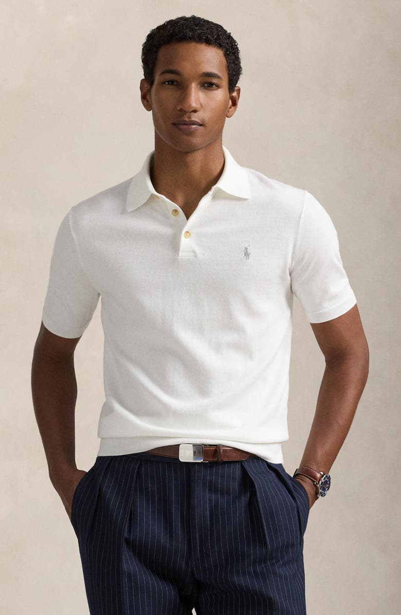 Polo Ralph Lauren Cotton Polo Sweater, Alternate, color, 