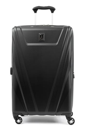 Travelpro Max Lite 5 25-inch Expandable Hardside Spinner In Black