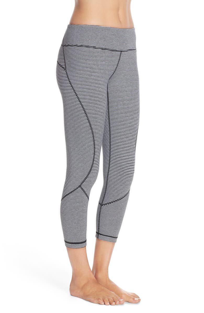 Zella 'Live In' Crop Leggings, Alternate, color, 