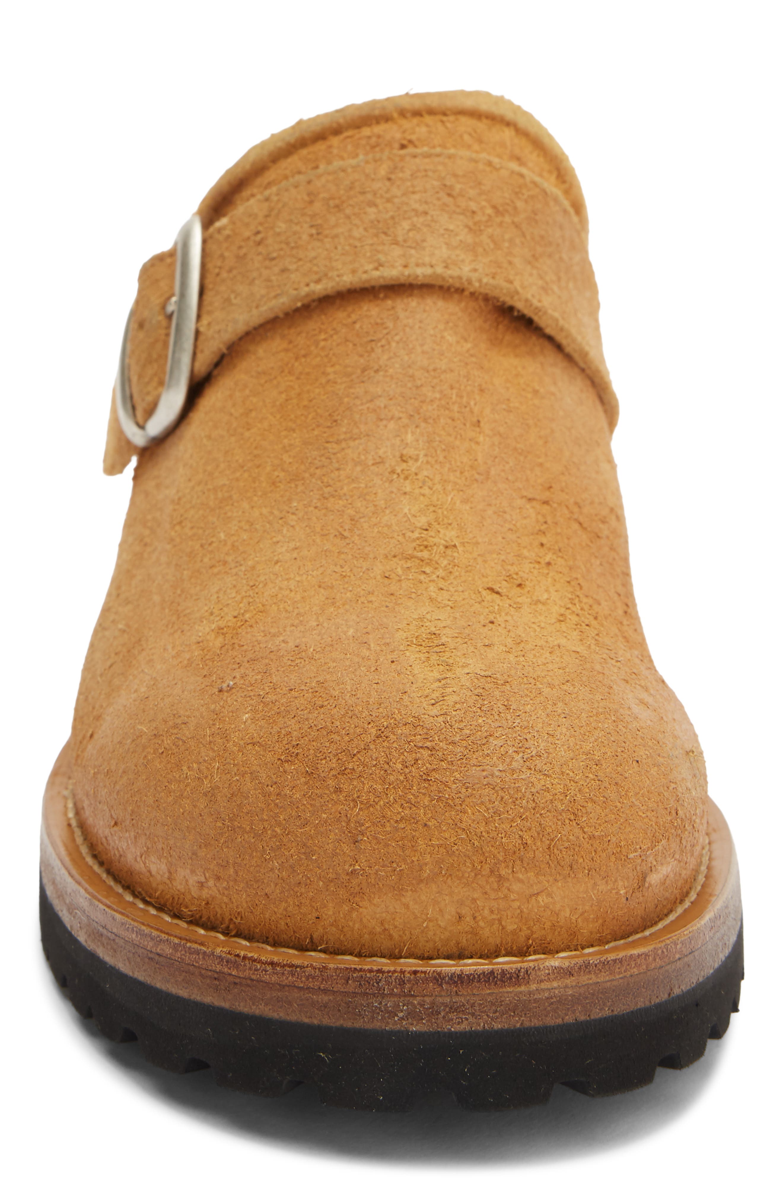 Rider Mule, Alternate, color, TAN ROUGH OUT