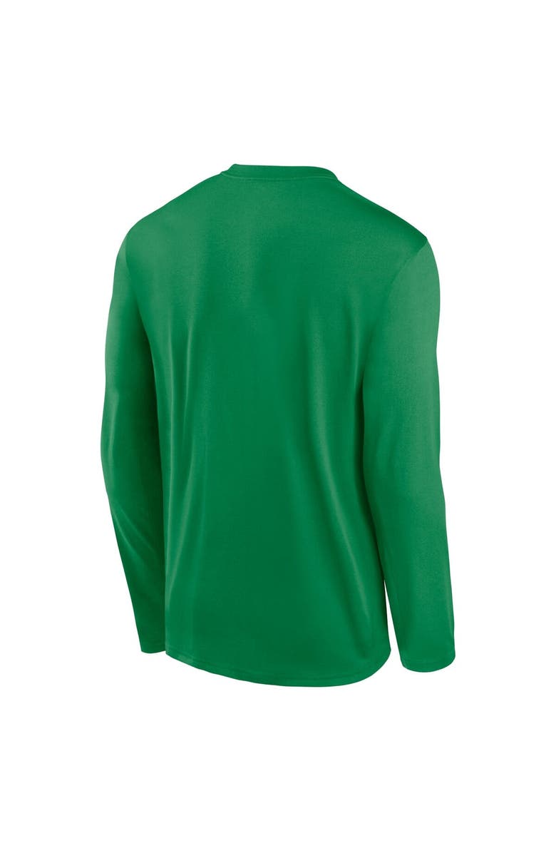 Nike Men's Nike Green Oregon Ducks Primary Stack Legend Long Sleeve T-Shirt, Alternate, color,