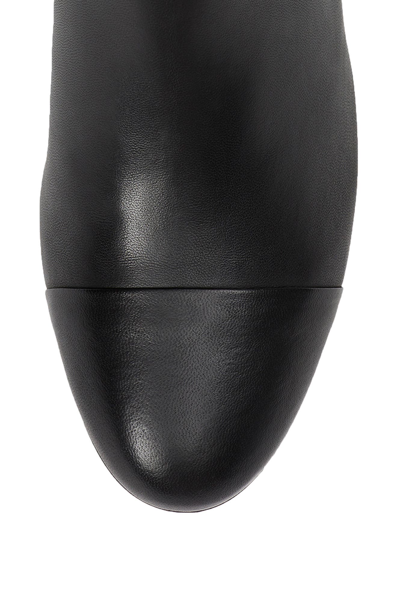 Emilia Block Heel Boot, Alternate, color, BLACK