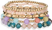 NORDSTROM RACK Assorted 5-Pack Stretch Bracelets