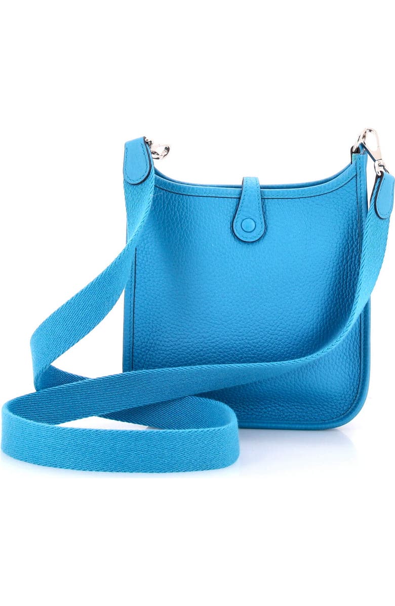 Pre-Owned Hermes Evelyne Bag Gen III Clemence TPM, Alternate, color, Bleu Hydra