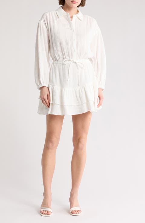 Cotton Muslin Shirtdress
