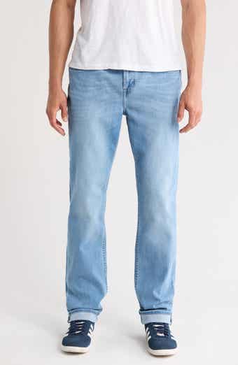 7 For All Mankind Squiggle Stretch Straight Leg Jeans