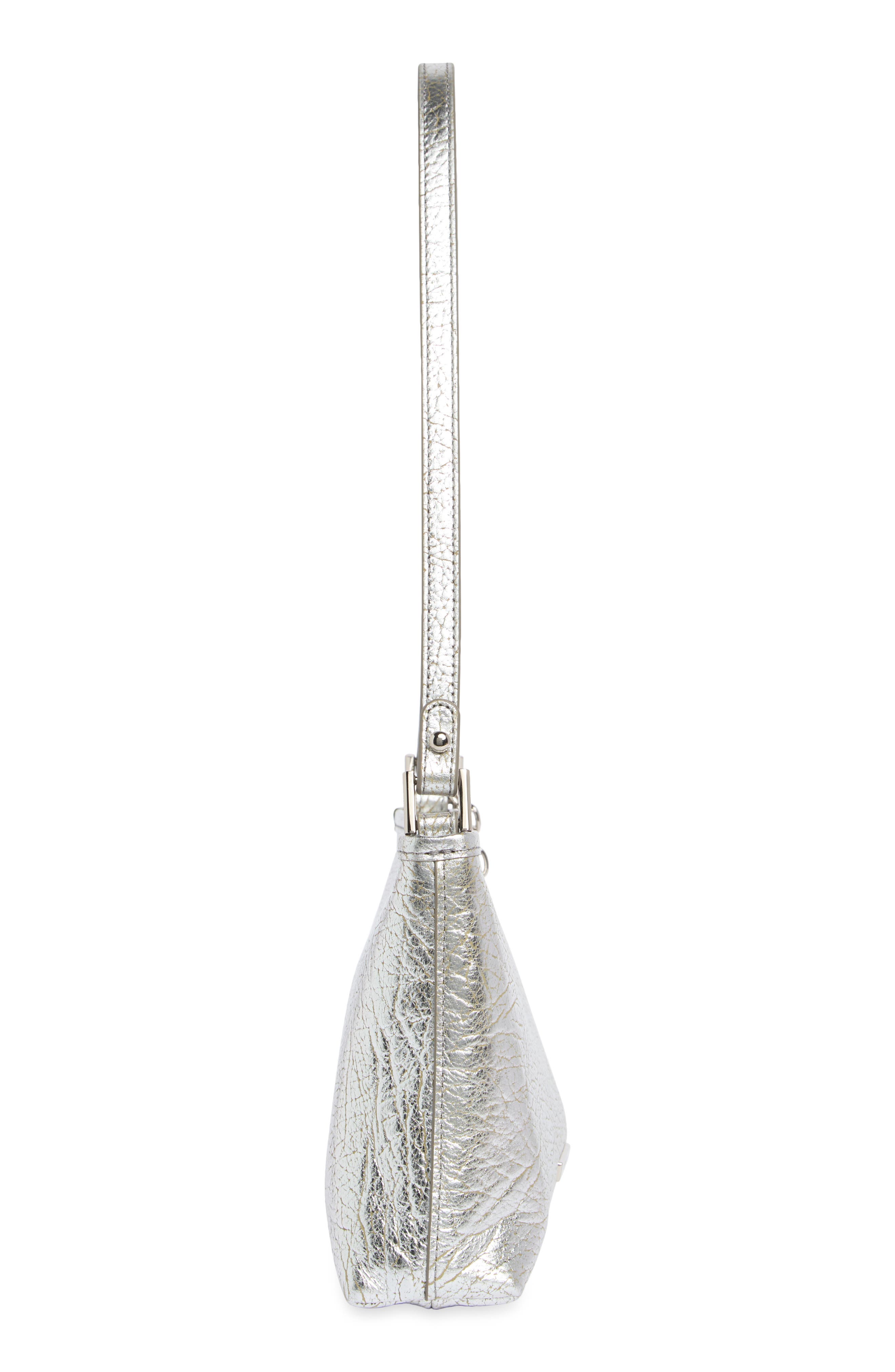 Lorelei Leather Crossbody Bag, Alternate, color, SILVER DUCHESS