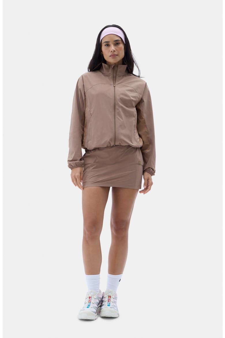 Gwen Packable Jacket, Alternate, color, SUEDE
