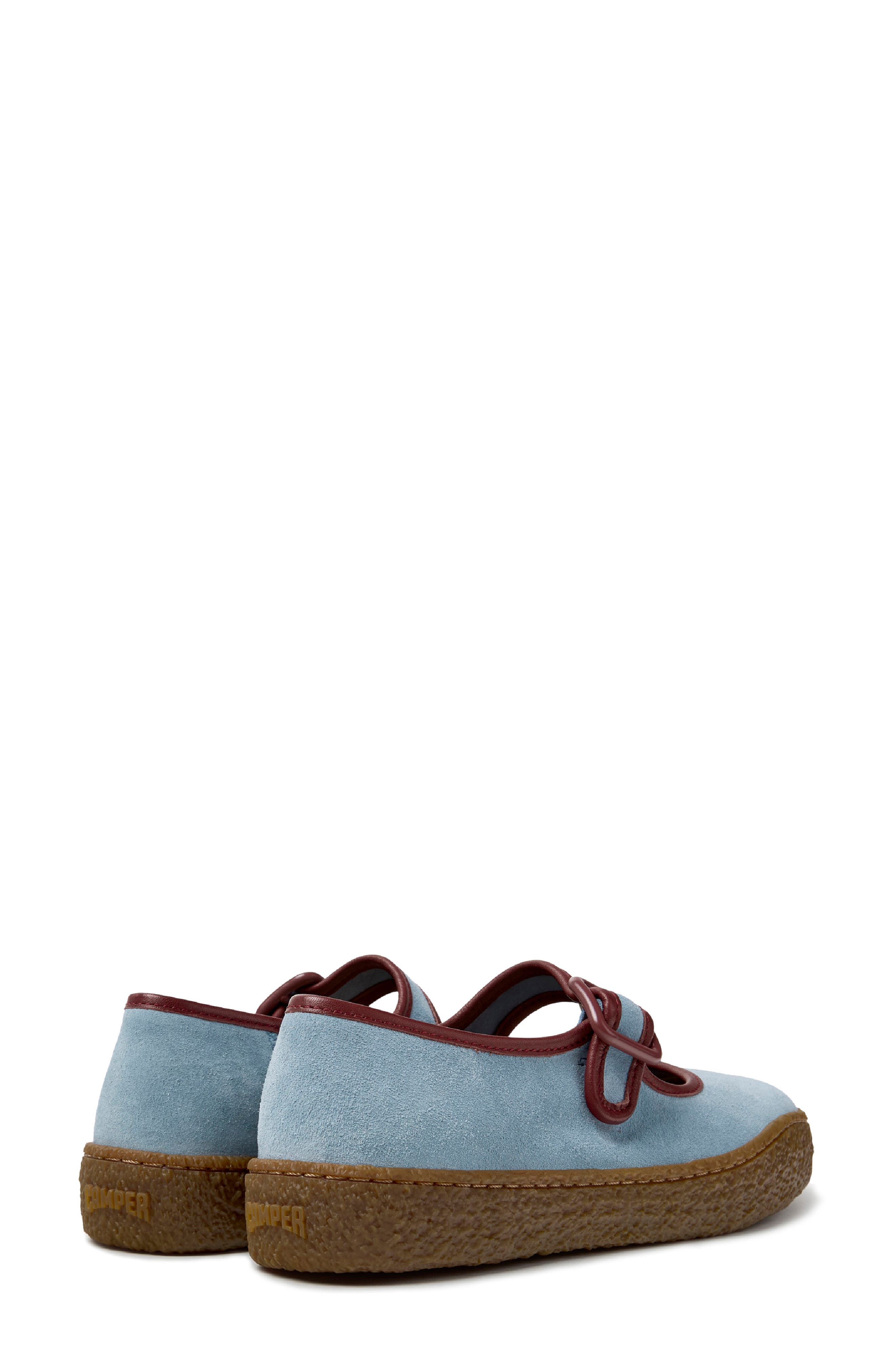 Peu Terreno Mary Jane Flat, Alternate, color, LIGHT/ PASTEL BLUE