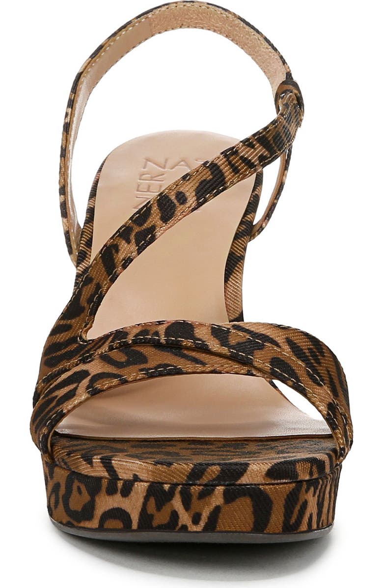 Naturalizer Abby Platform Sandal, Alternate, color, Leopard Print Faux Leather