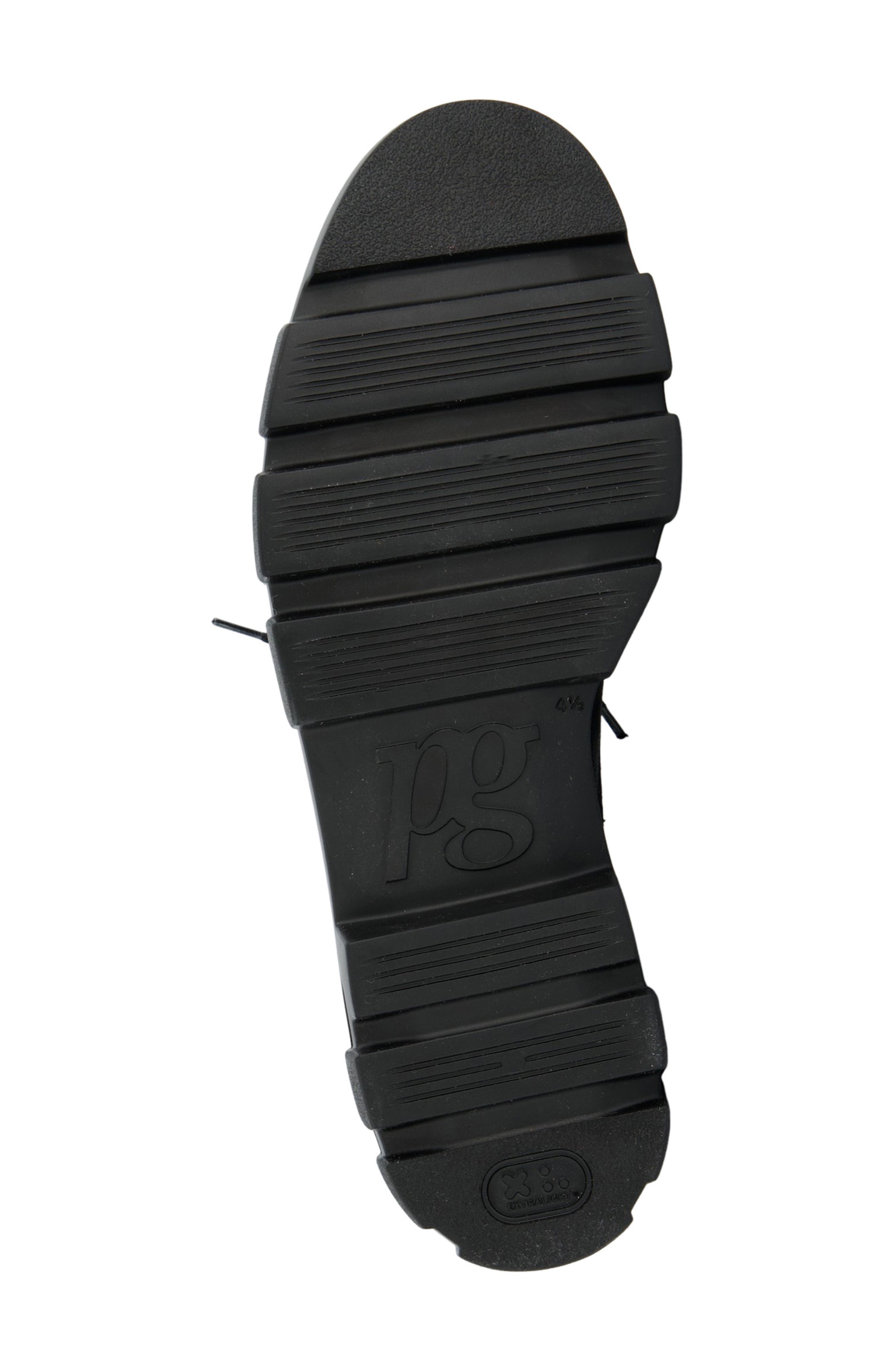 Paul Green Char Oxford, Alternate, color, Black Crinkled Patent