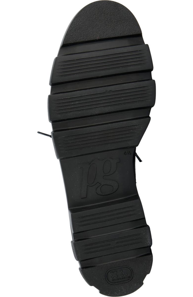 Paul Green Char Oxford, Alternate, color, Black Crinkled Patent