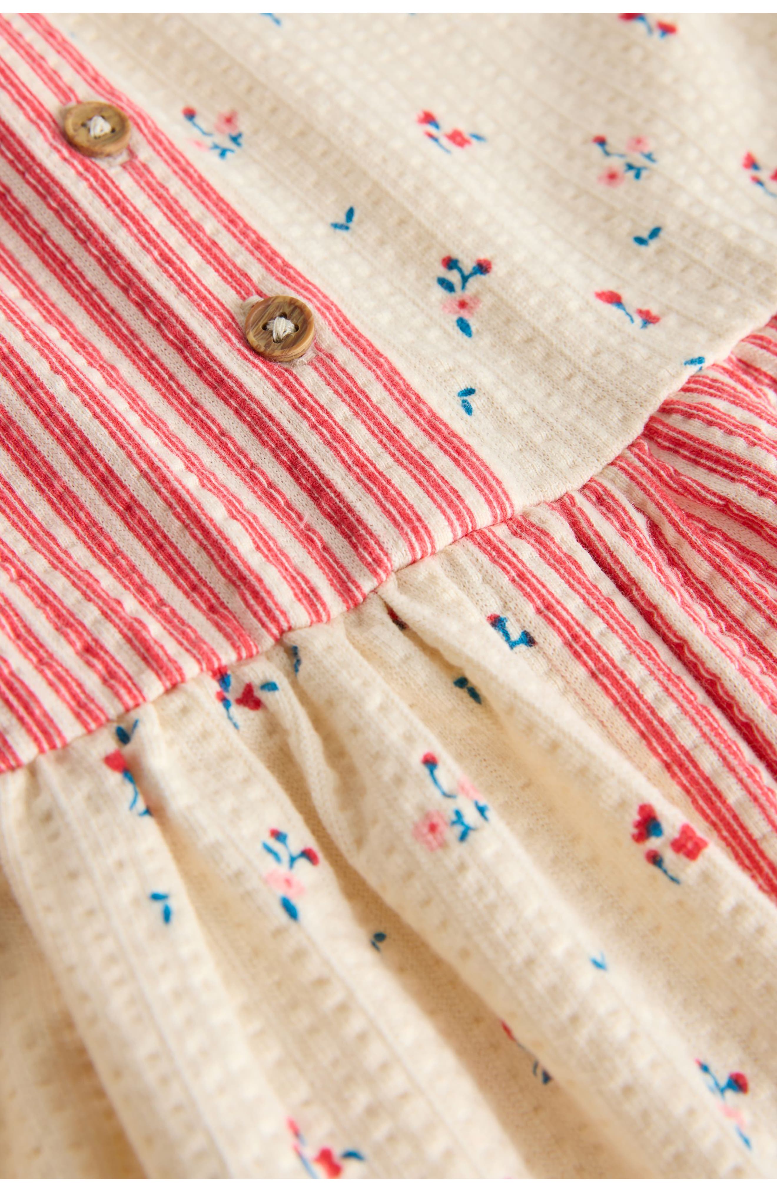 NEXT Kids' Embroidered Patchwork Dress — фото 3