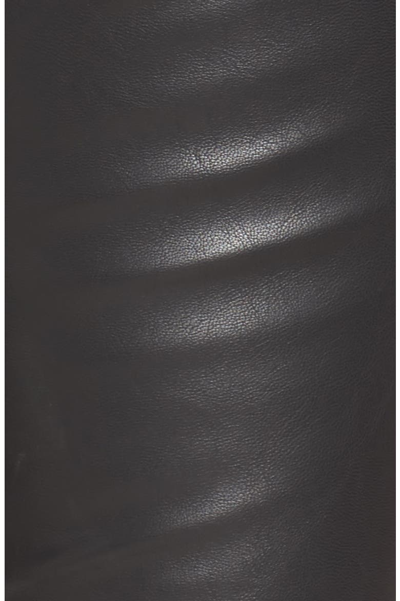 Brigitte Faux Leather Pants, Alternate, color, BLACK
