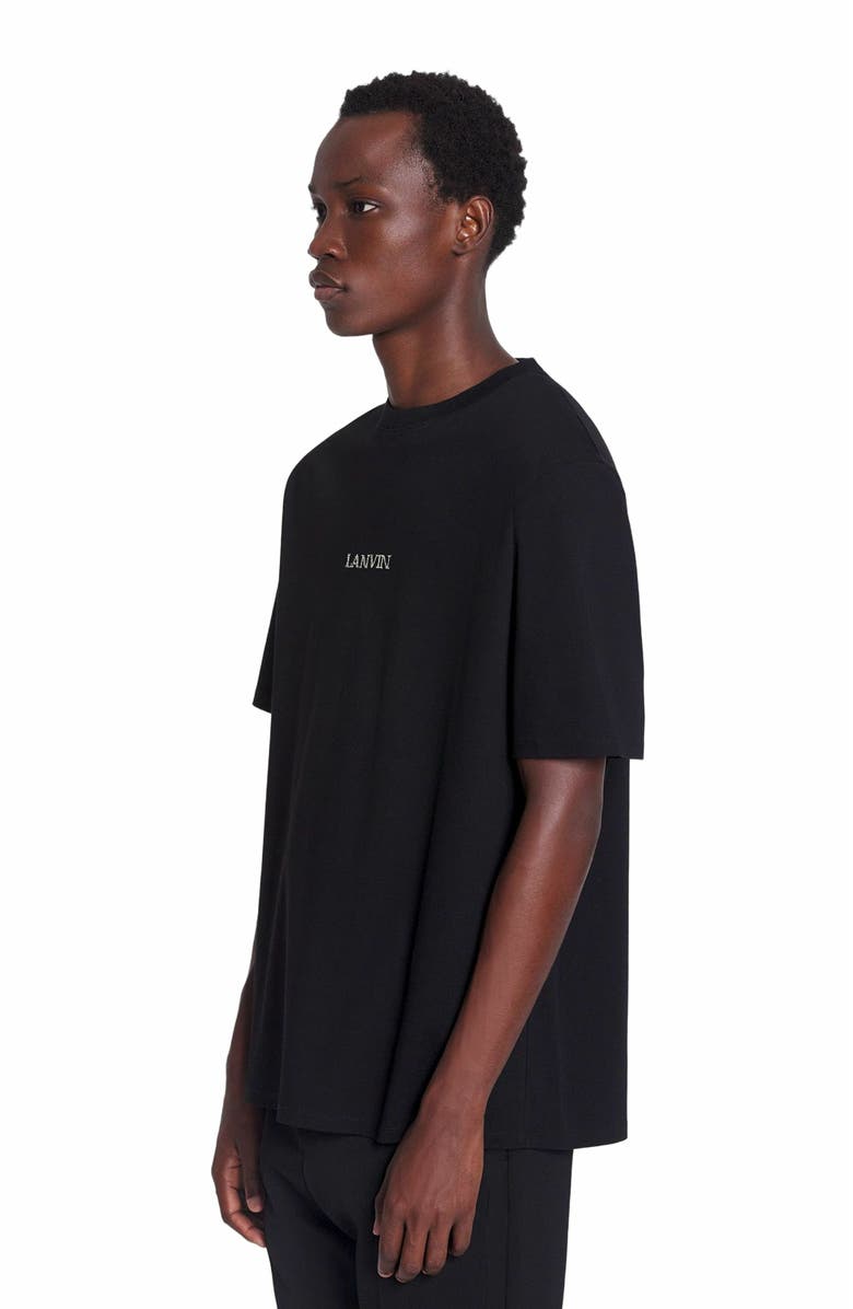Lanvin Unisex Lanvin Logo T-Shirt, Alternate, color, Black