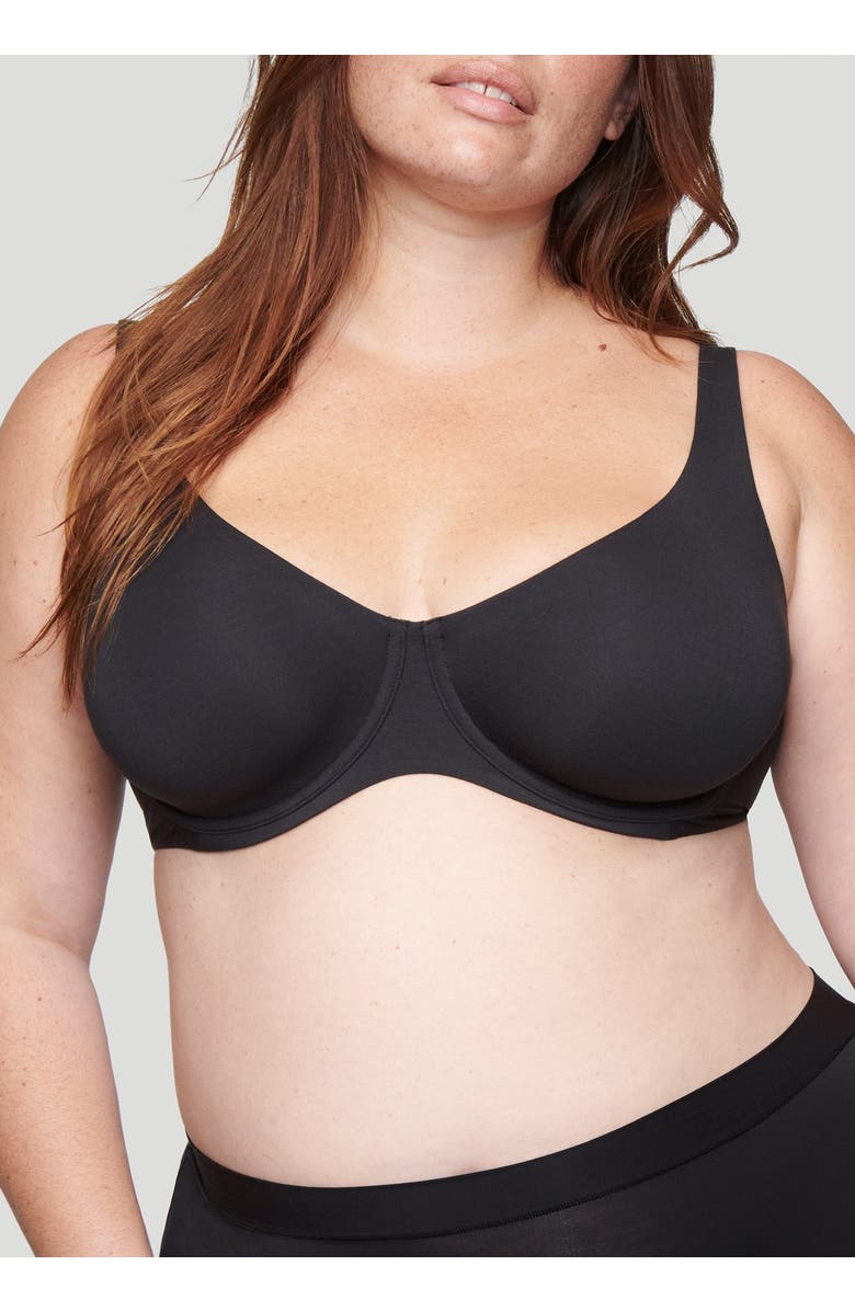 CUUP The Scoop Bra, Alternate, color, Black