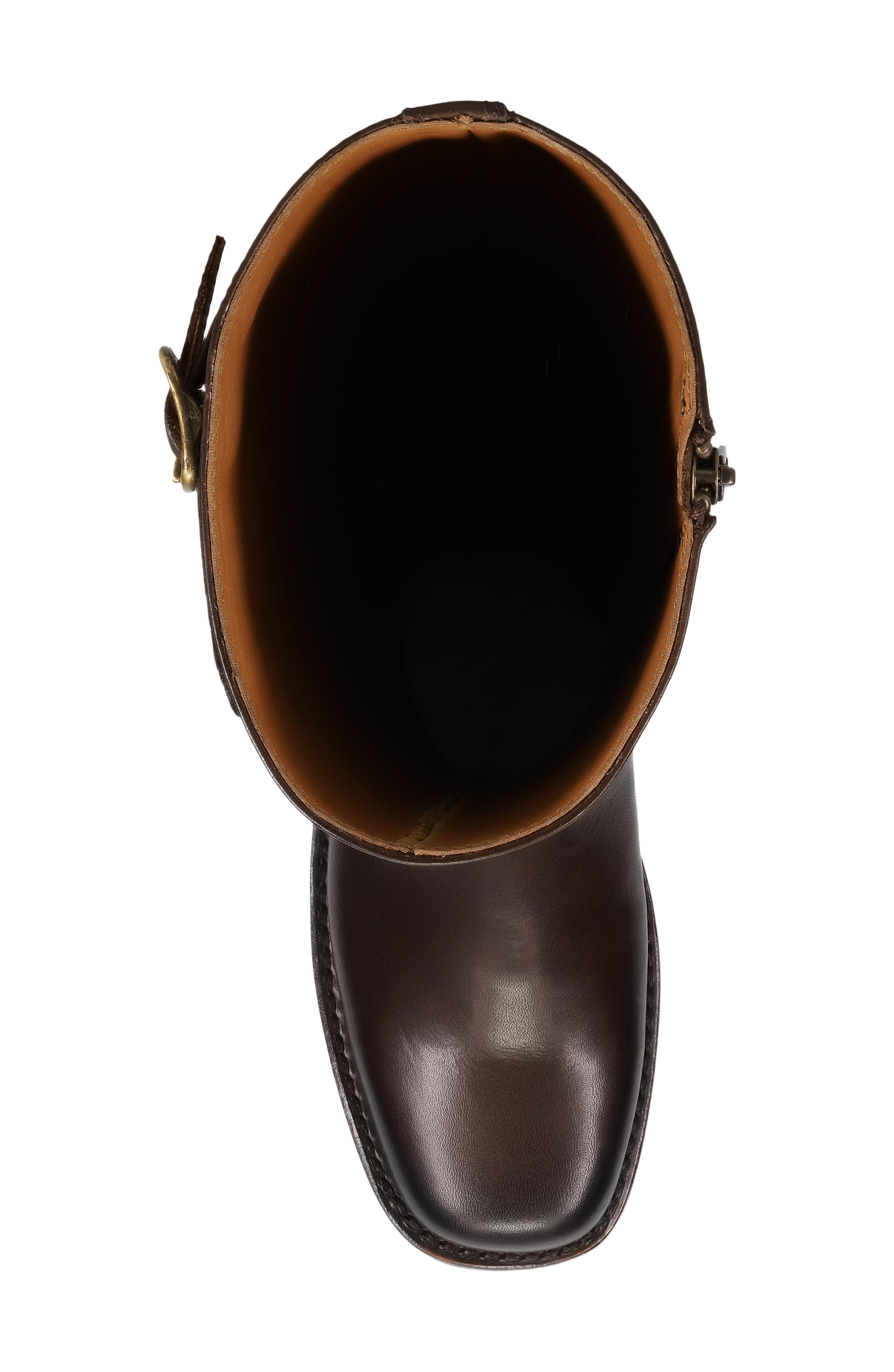 Campus Knee High Riding Boot, Alternate, color, CHOCOLATE