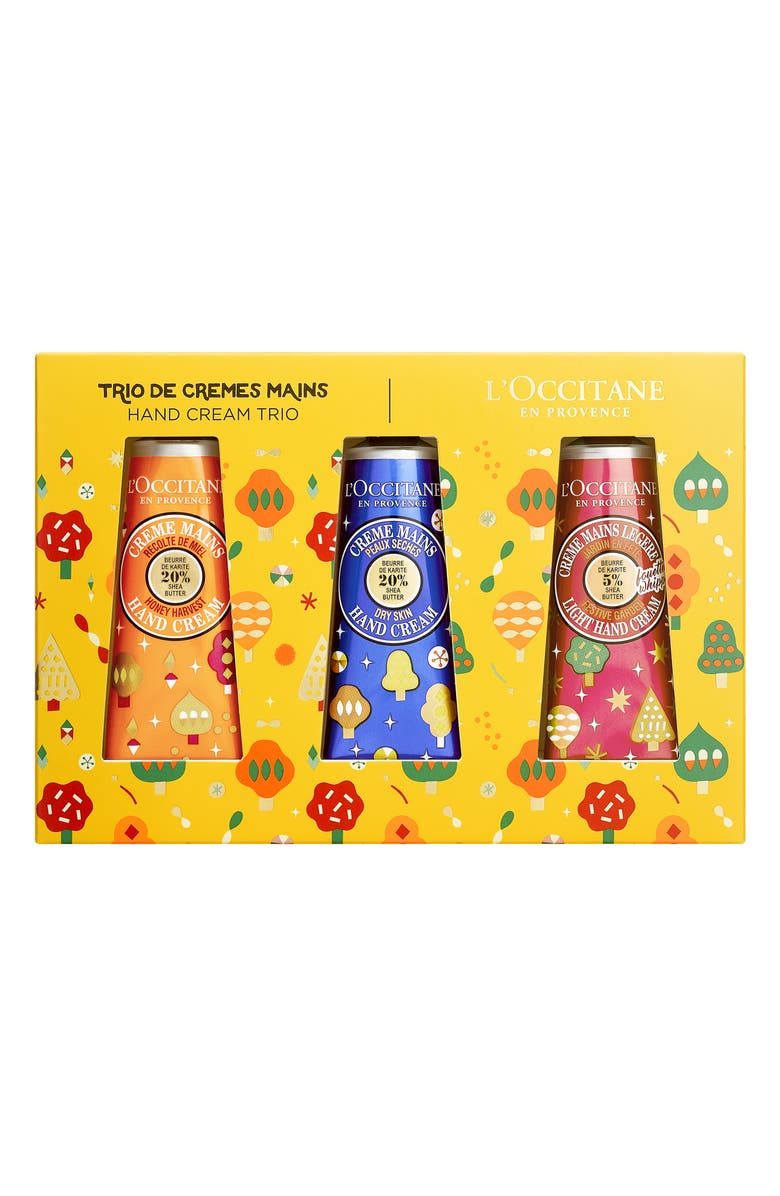 L'Occitane Hand Indulgences Hand Cream Trio, Alternate, color,