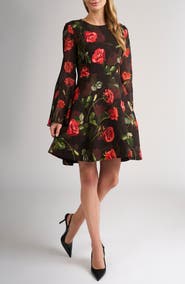 Ted Baker Lea Long Bell Sleeve Minidress