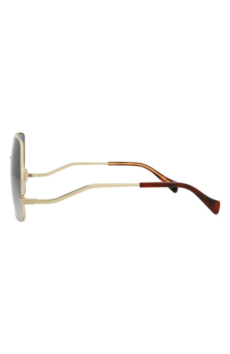 Gucci 61mm Square Sunglasses, Alternate, color, 
