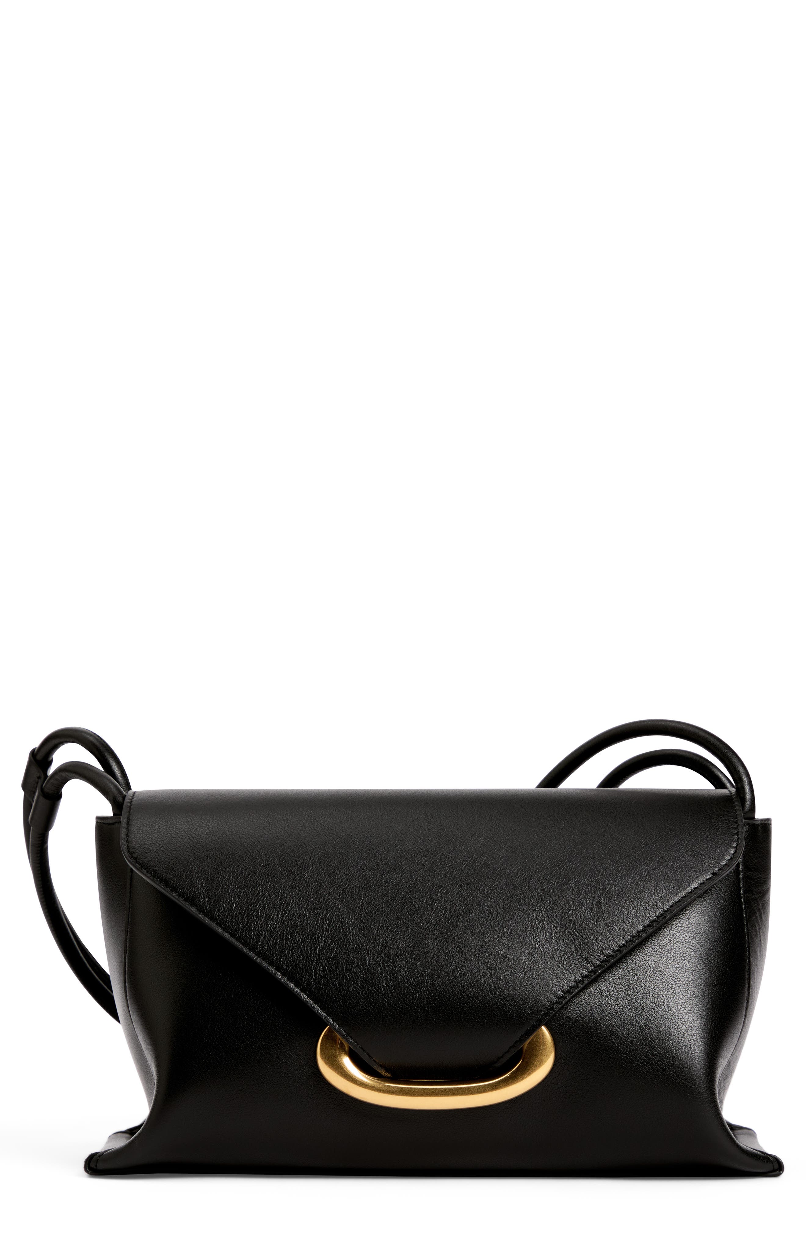 Wandler Veneto Leather Shoulder Bag, Main, color, Black 3200