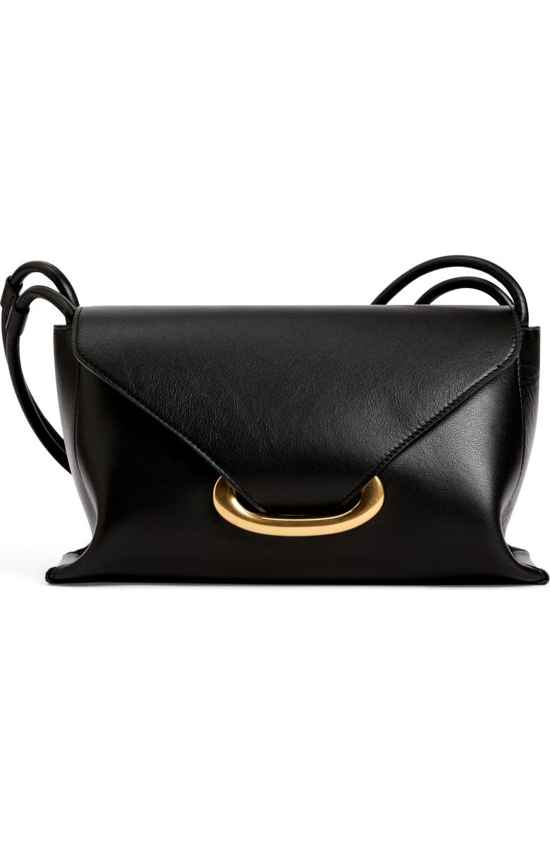 Wandler Veneto Leather Shoulder Bag, Main, color, Black 3200