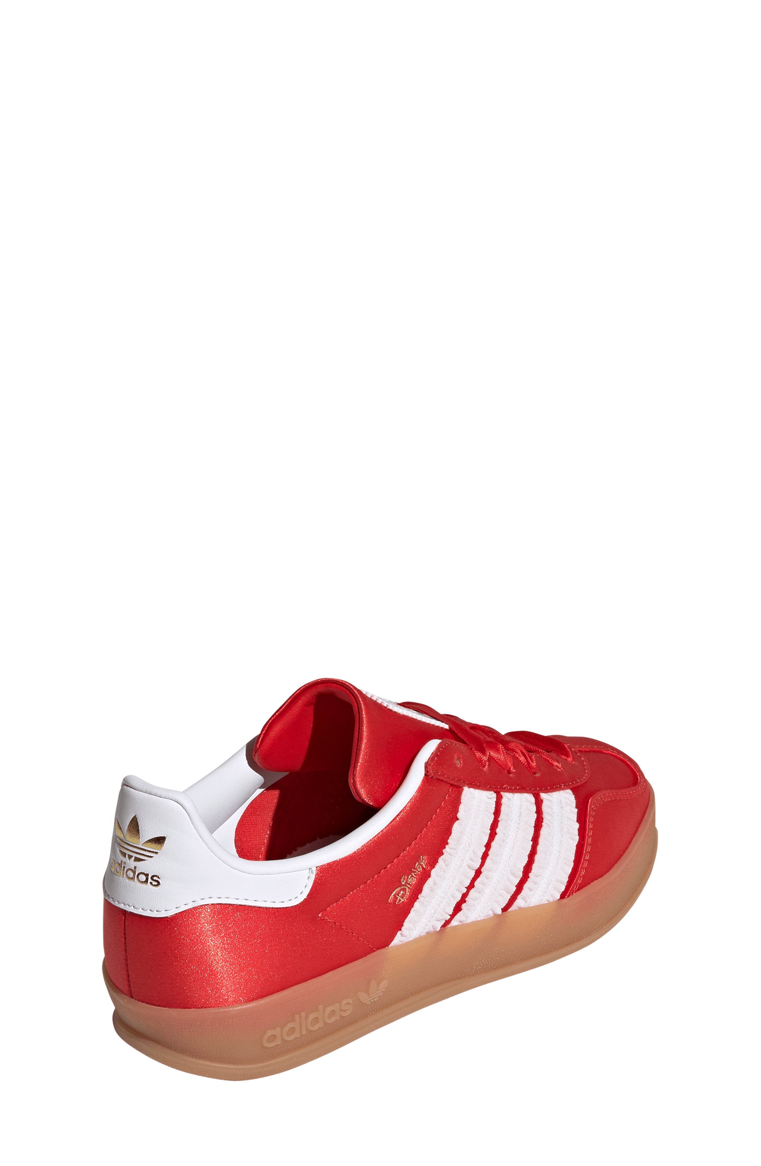 Kids' Gazelle Indoor Sneaker, Alternate, color, RED