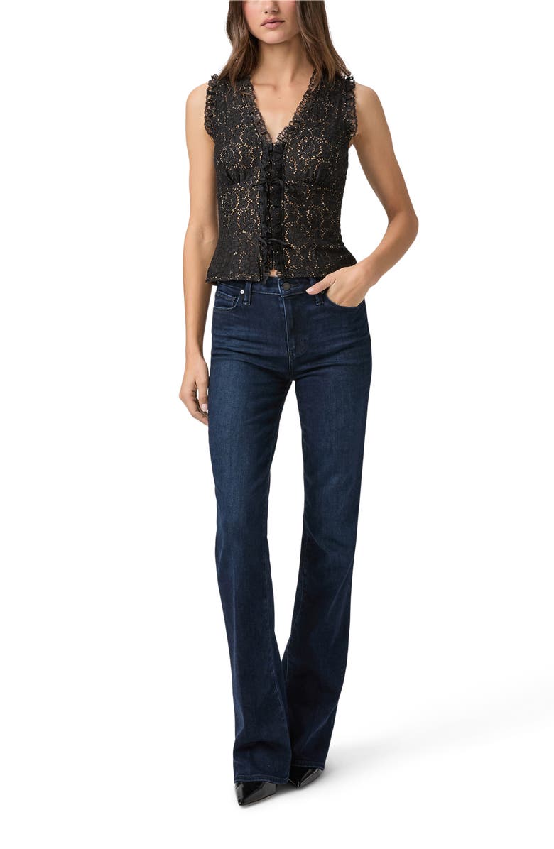 PAIGE Laurel Canyon High Waist Bootcut Jeans, Alternate, color, Bespoke