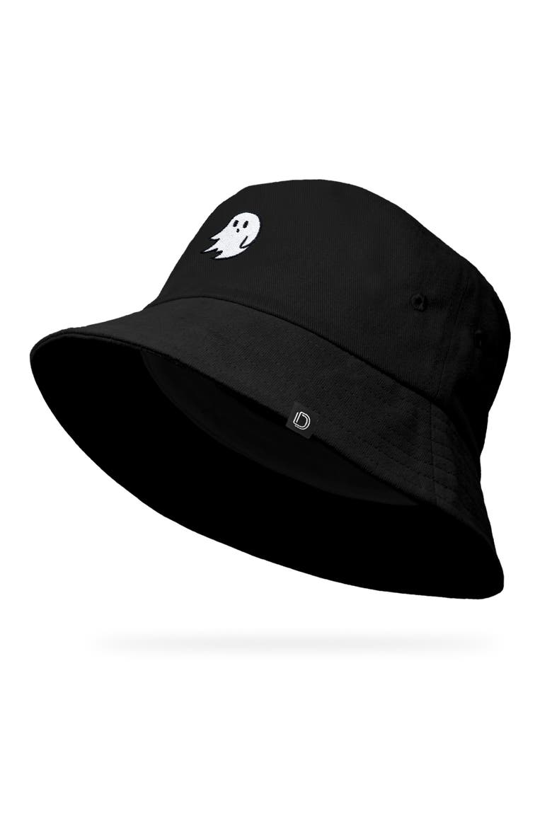 Ghost Bucket Hat, Alternate, color, Black