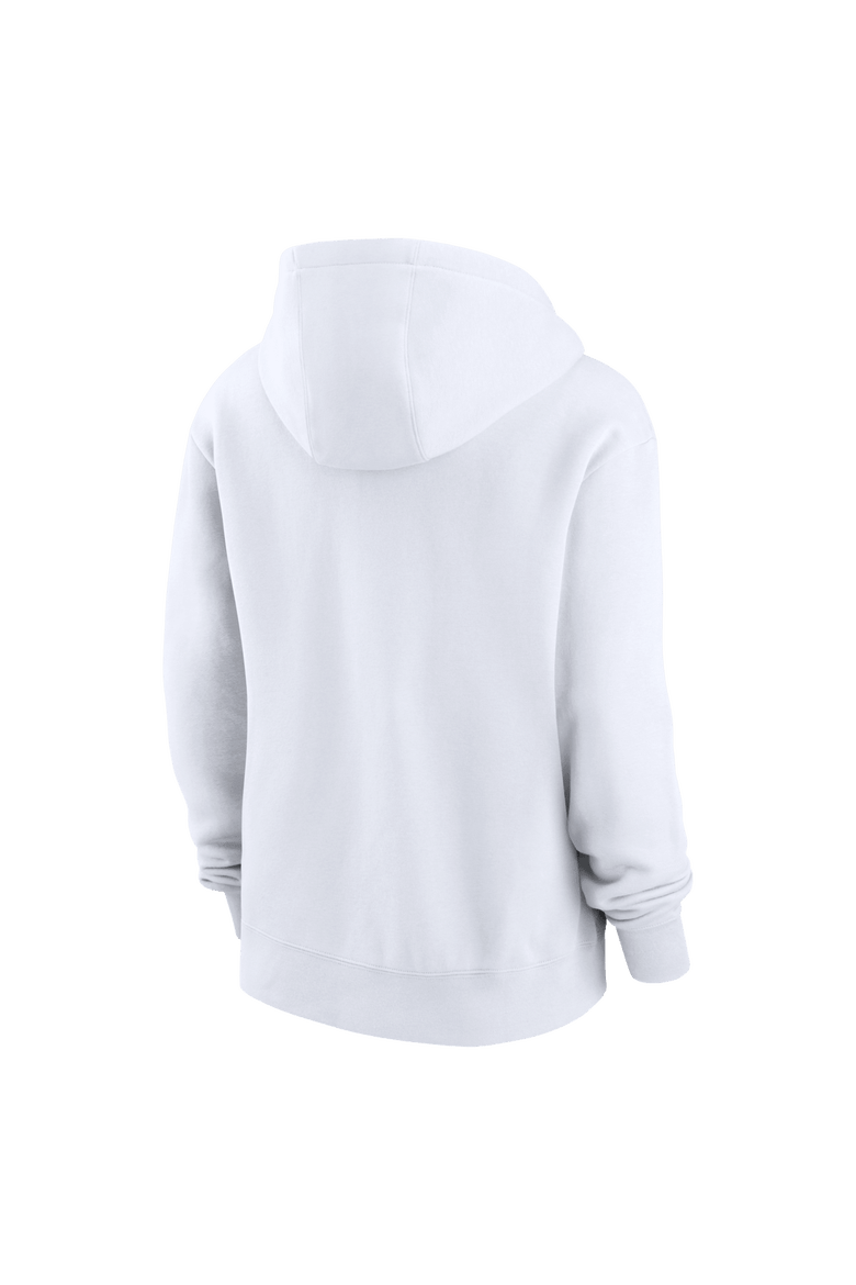 Women's Nike White Kentucky Wildcats Club Fleece Hoodie, Alternate, color, White