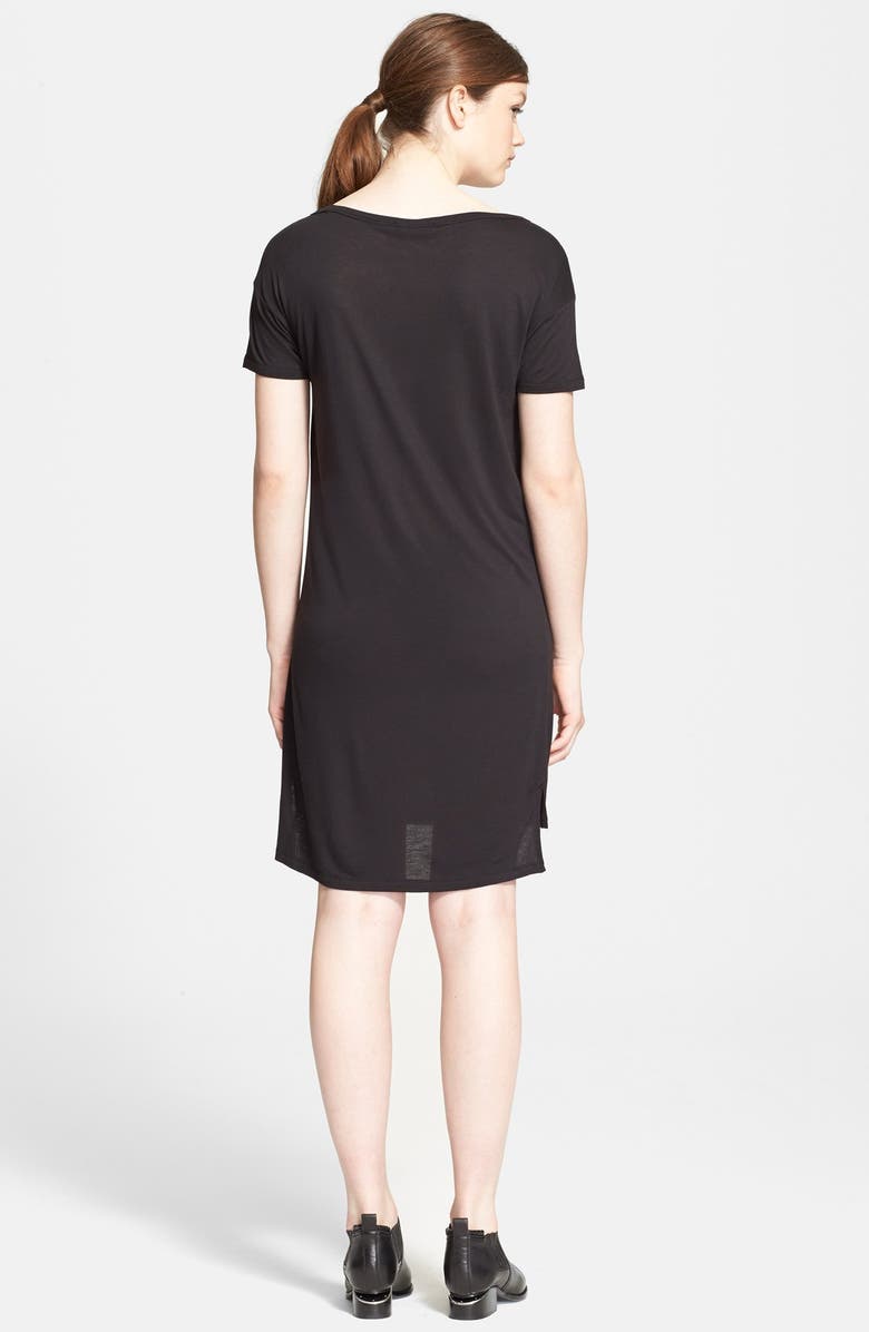alexanderwang.t T by Alexander Wang Jersey Dress, Alternate, color, 
