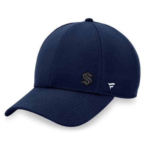 Women's Fanatics Branded Deep Sea Blue Seattle Kraken Authentic Pro Road Structured Adjustable Hat