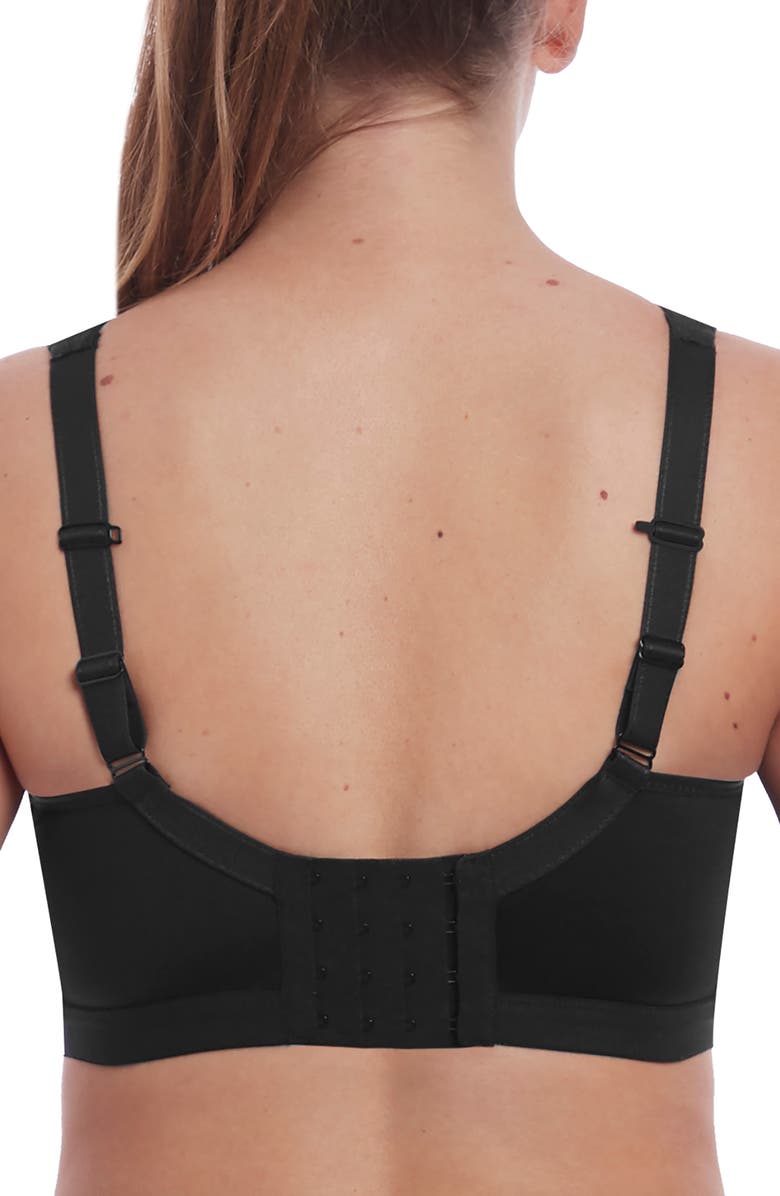 Freya Dynamic Wireless Soft Cup Sports Bra, Alternate, color, Jet