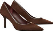 Tory Burch Double T Buckle Pointed Toe Pump