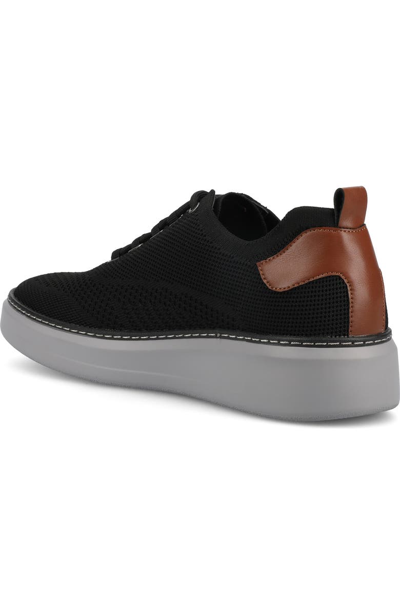 VANCE CO Norris Knit Sneaker, Alternate, color, Black