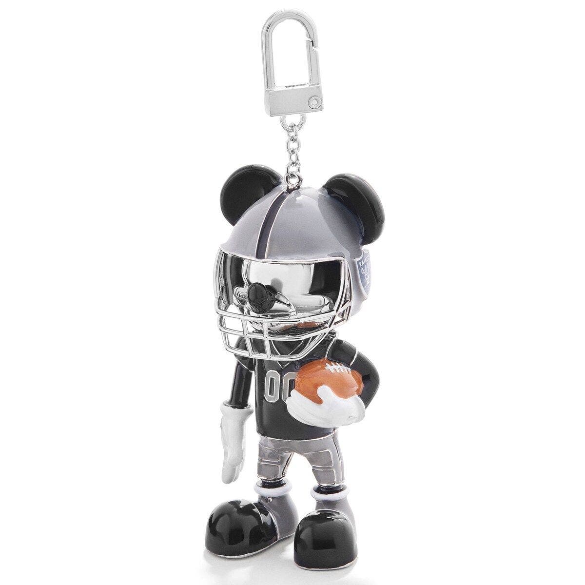 Las Vegas Raiders Disney Mickey Mouse Keychain, Main, color, Gray