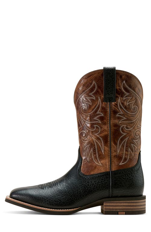 Ariat Slingshot Wide Square Toe Cowboy Boot In Black