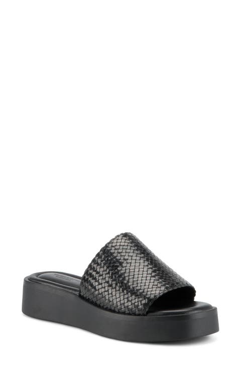 Danya Platform Wedge Slide Sandal (Women)