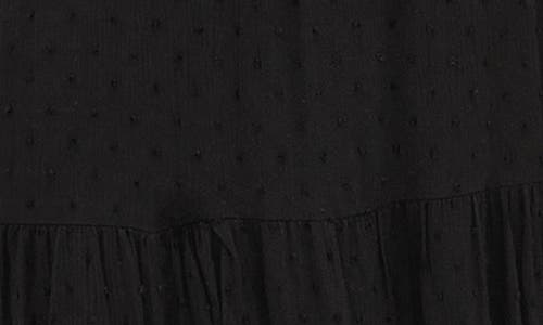 City Chic The Ally Clip Dot Maxi Dress In Black