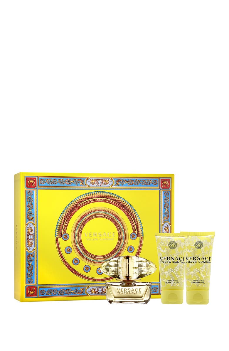 Versace Yellow Diamond 3-Piece Set, Main, color,