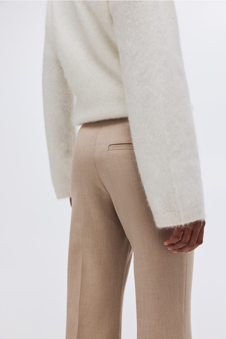 Flared Pants, Alternate, color, Light beige