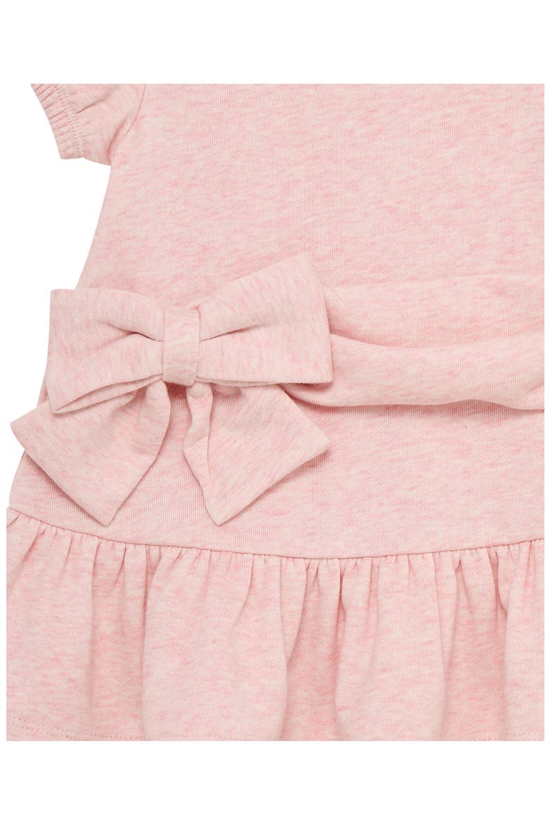 Kids' A-Line Bow Dress & Diaper Cover Set, Alternate, color, PINK